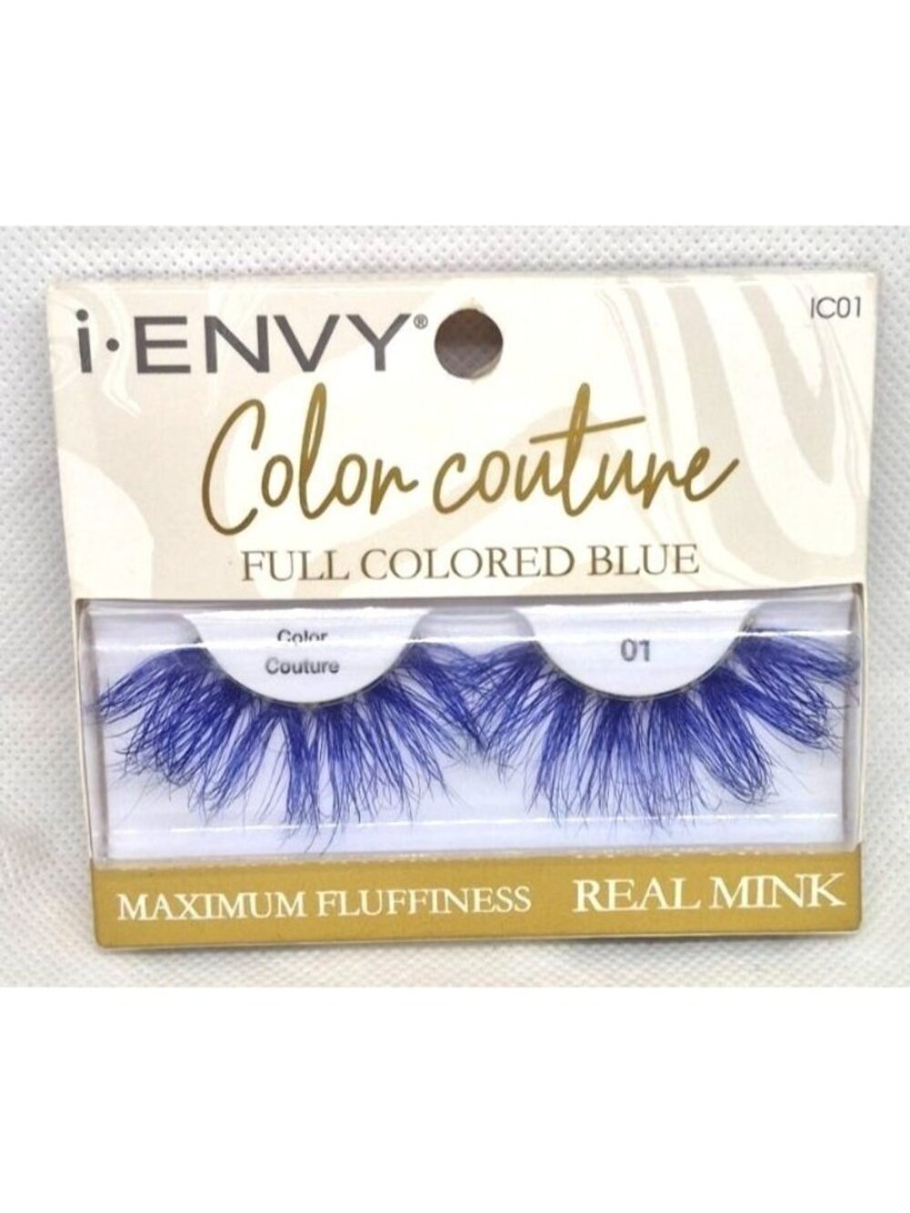 I-Envy Color Couture Full Colored Blue Real Mink Eyelashes